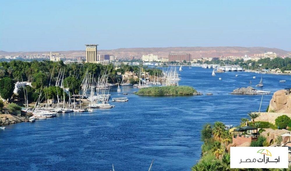 الطبيعة الخلابة في اسوان